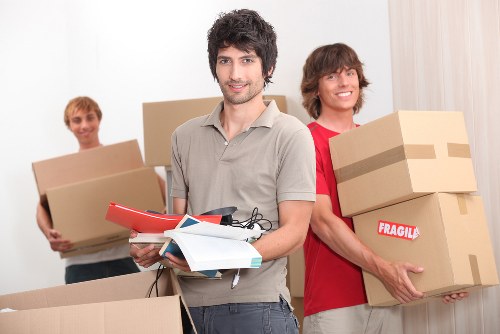 Family moving with the help of Man with Van service