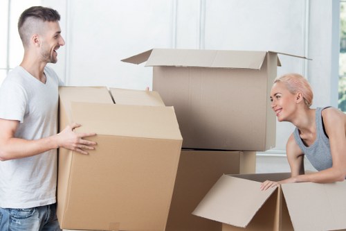 Efficient packing by movers in Europe
