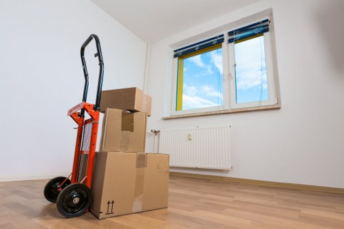 Secure packing materials and techniques used by Movers Europe